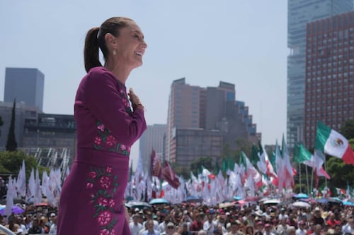 Informe de Sheinbaum a 2 años de triunfo electoral: ‘México no es piñata de nadie’