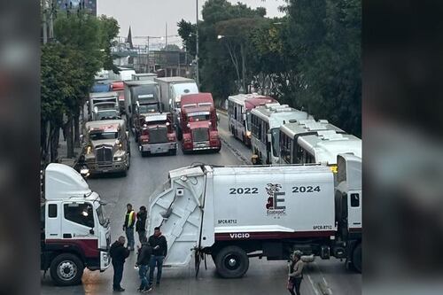 Trabajadores sostendrán bloqueo en Ecatepec hasta que les paguen: ‘No hay dinero’, dice el municipio