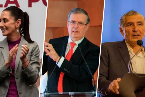 ¿Quién es quién en la Encuesta EF? Así avanzan Sheinbaum, Ebrard y Adán Augusto hacia la presidencia
