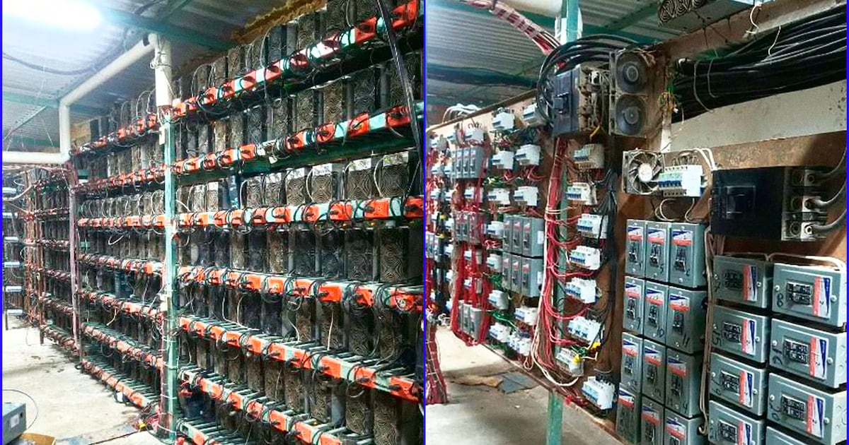 ¿‘Huachicol’ eléctrico para minar Bitcoin? Así obtenía energía la granja con 300 computadoras en Puebla