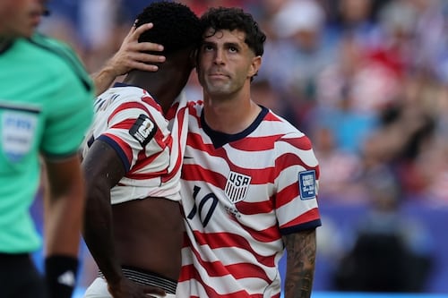 Trump admite que le pidió a la FIFA ‘revisar’ tarjeta roja de Folarin Balogun: ‘No pensé que fuera falta’