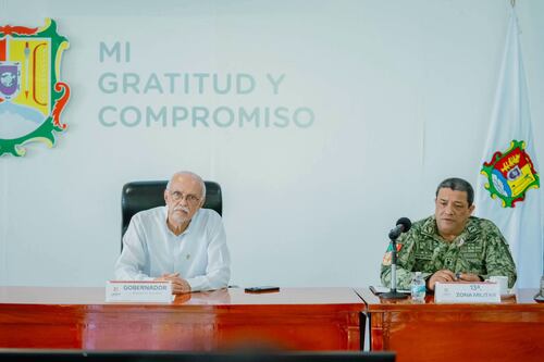 Investigan posible intento de atentado contra gobernador de Nayarit por caída de una aeronave