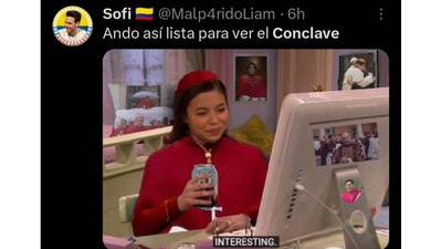 Los mejores memes del cónclave de los cardenales en el Vaticano. (Foto: Captura)