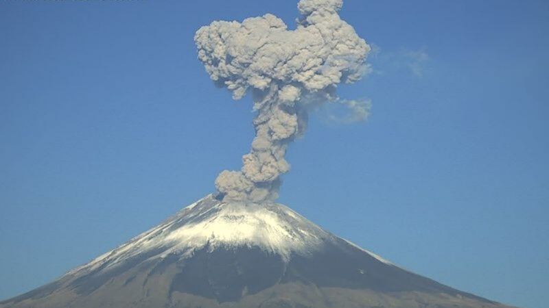Ceniza del volcán Popocatépetl podría llegar a CDMX: ¿Qué alcaldías están en alerta?