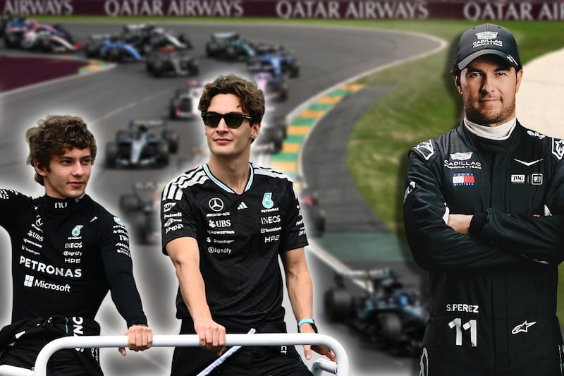 Russell gana el GP de Australia 2026 y Mercedes firma el 1-2; ‘Checo’ resiste debut con Cadillac