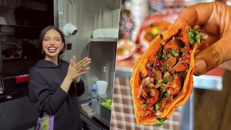 Ángela Aguilar debuta vendiendo quesabirrias; este es el restaurante que visitó