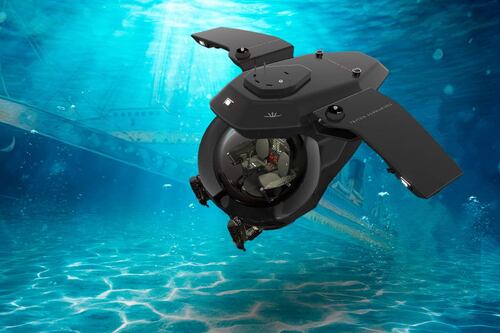 De vuelta al Titanic: Así es el submarino ‘certificado’ para viajar a 4 mil metros bajo el mar (Fotos)