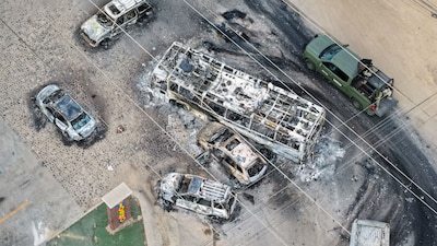 Periodistas fueron agredidos por presuntos criminales durante la cobertura del abatimiento del 'Mencho (Foto: HÉCTOR COLÍN/CUARTOSCURO)