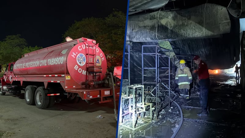 Víctimas de incendio en Feria de Tabasco eran de otros estados