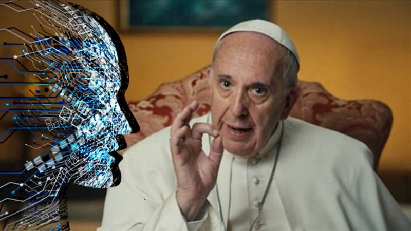 ¿A rezar? Esto dijo el papa Francisco sobre la Inteligencia Artificial