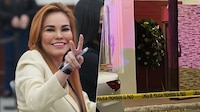 Dejan corona fúnebre en casa de Paola Gárate, diputada del PRI: ‘Alito’ responsabiliza a Morena por amenaza