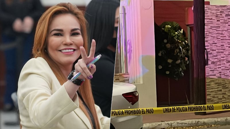 Dejan corona fúnebre en casa de Paola Gárate, diputada del PRI: ‘Alito’ responsabiliza a Morena por amenaza