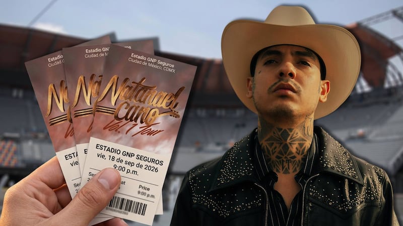 Natanael Cano en el Estadio GNP Seguros: Fecha, preventa, precio de los boletos y lo que debes saber