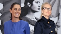 ‘México dejó atrás a EU’: Meryl Streep elogia a Sheinbaum como presidenta de México