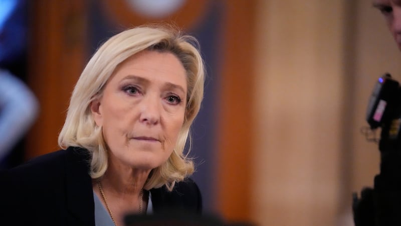 Convicta y candidata: La derechista Marine Le Pen va por su cuarto intento presidencial en Francia