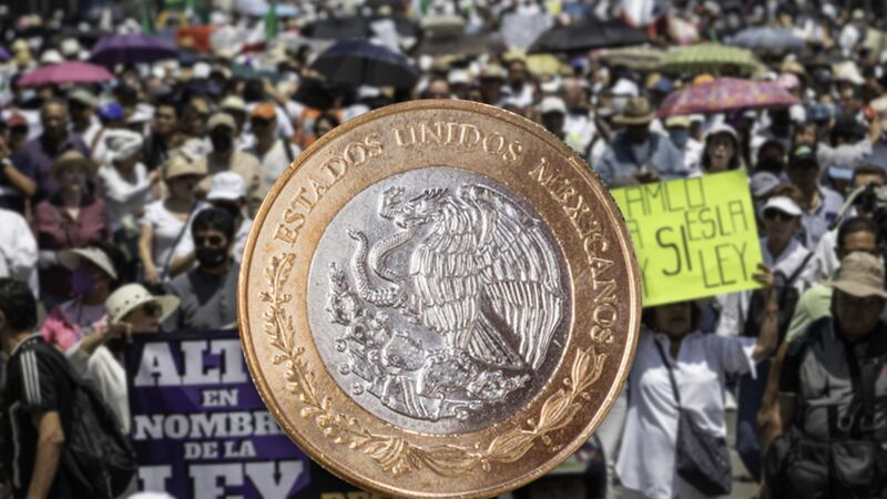 Peso se pone nervioso por discusión de reforma judicial: Cierra con pérdidas, en las 19.87 unidades