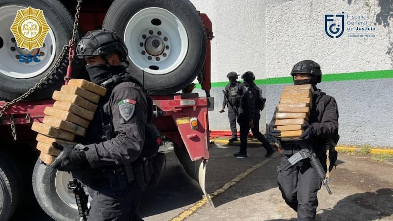 Cocaína que iba a Tepito: Esto sabemos del mayor aseguramiento de esta droga en la CDMX