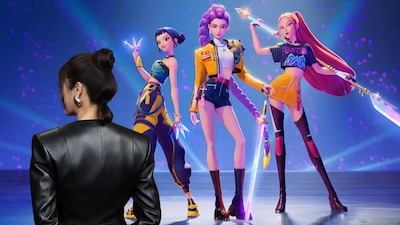 La cantante Ejae es escritora e intérprete de la canción 'Golden' de 'Kpop Demon Hunters'. (Foto: IAGemini/EFE)