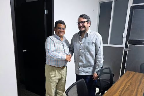 Reaparece hijo de AMLO, Andy López Beltrán, en Tabasco: Se reúne con el dirigente estatal de Morena