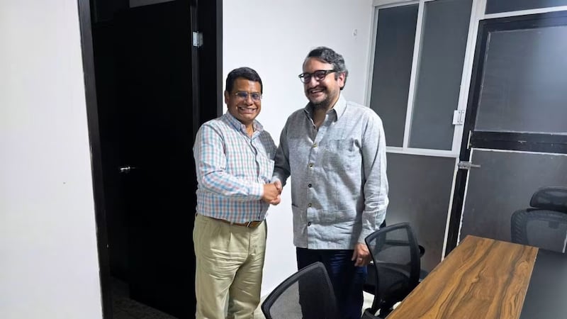 Reaparece Andy López Beltrán en Tabasco: Hijo de AMLO se reúne con dirigente estatal de Morena