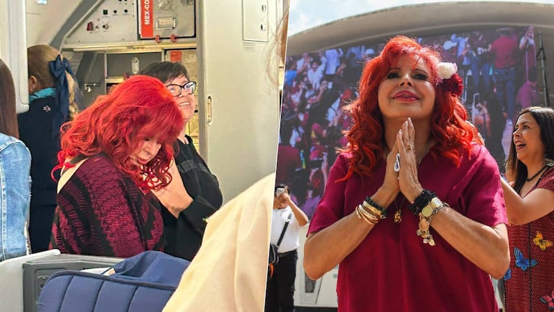 Cachan a Layda Sansores en primera clase de un vuelo a Madrid; usuarios de redes le recuerdan austeridad
