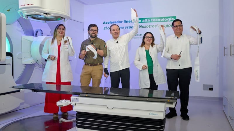 Sonora pone en marcha acelerador lineal contra el cáncer y nuevos proyectos hospitalarios