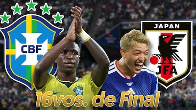 Brasil y Japón es el segundo partido de dieciseisavos de final de la Copa del Mundo. (Foto: Xinhua-news)