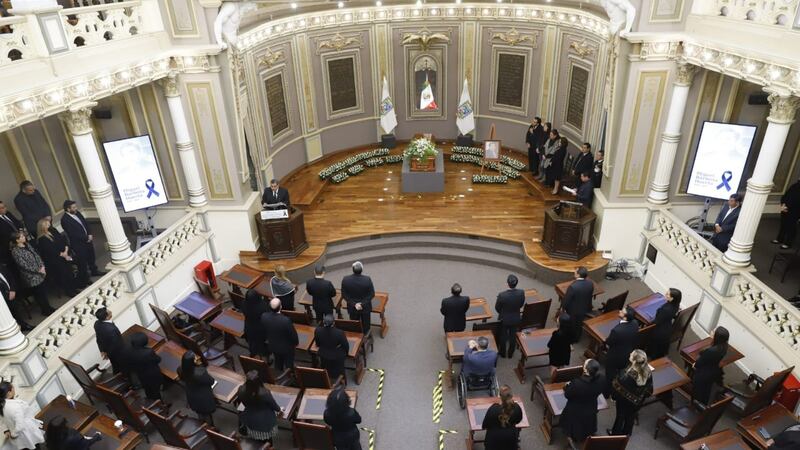Homenaje a Miguel Barbosa: Así despiden al gobernador de Puebla