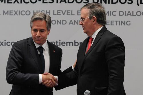 Marcelo Ebrard y Antony Blinken hablan sobre el secuestro de cuatro estadounidenses en Matamoros