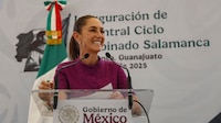 Sheinbaum inaugura planta eléctrica en Salamanca: ‘México no necesita de inversionistas extranjeros’