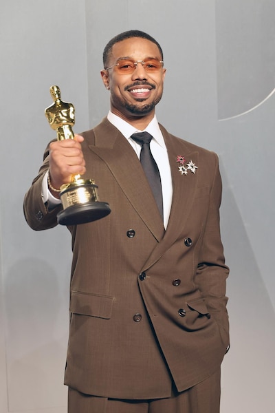 Michael B. Jordan ganó el Oscar en la categoría Mejor Actor por su participación en 'Sinners'. (Foto: EFE)