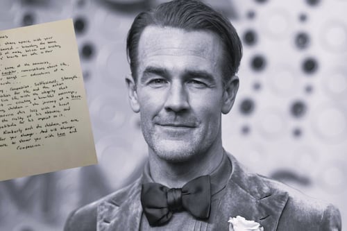 Katie Holmes, protagonista de ‘Dawson’s Creek’, se despide de James Van Der Beek: ‘Agradezco el viaje’