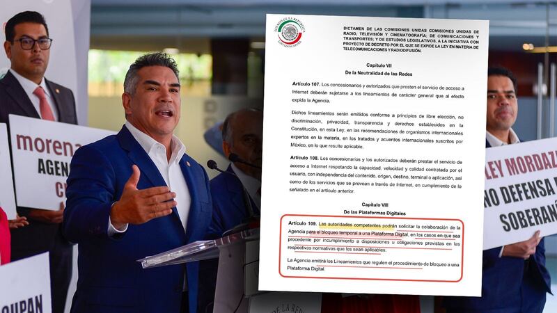 ‘Viene la censura del Bienestar’, acusan PRI, PAN y MC con nueva ley Telecom de Sheinbaum