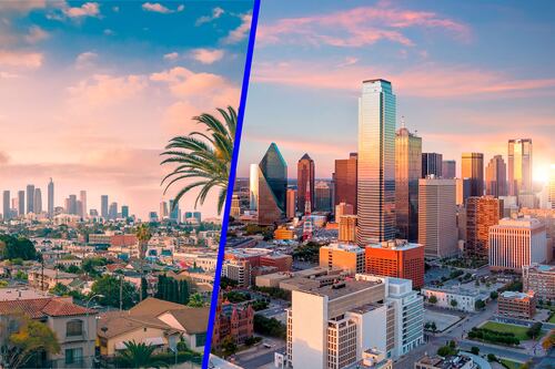 Los californianos se están yendo cada vez más a Texas y esta es la razón