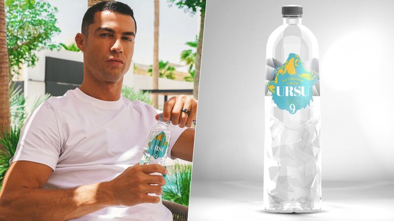 Cristiano Ronaldo se hizo ‘aguador’: Esto cuesta la marca de agua de CR7