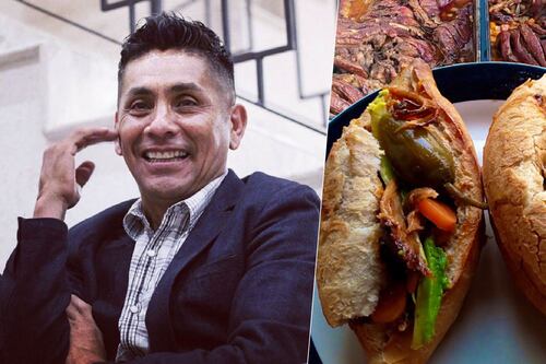 ¿Igual que una torta? Así es el bolillo con relleno que Jorge Campos recomienda desayunar en Acapulco