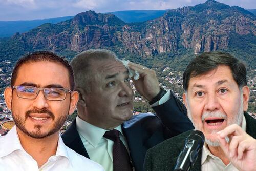 ¿Quién es Perseo Quiroz, el alcalde de Tepoztlán que pelea con Noroña y tiene nexos con García Luna?