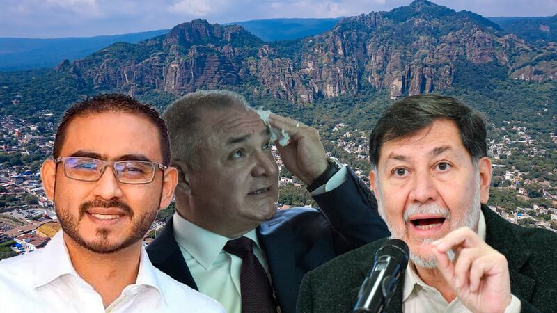 ¿Quién es Perseo Quiroz, el alcalde de Tepoztlán que pelea con Noroña y tiene nexos con García Luna?