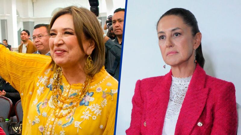 Xóchitl Gálvez y Claudia Sheinbaum cierran recorridos con ventaja: Encuesta EF