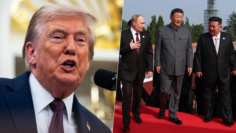 ¿Se puso celoso? Trump afirma que Xi Jinping conspira contra EU tras reunir a Putin y Kim Jong-un en China