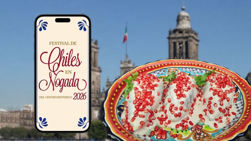Sigue la jugosa ruta de la granada: ¿Dónde y cuándo es el Festival de Chile en Nogada 2026 en la CDMX?