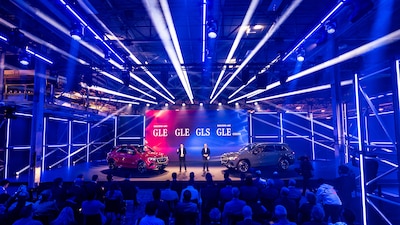 Presentación mundial del nuevo Mercedes-Benz GLE y GLS 2026 en la planta de Tuscaloosa, Alabama
