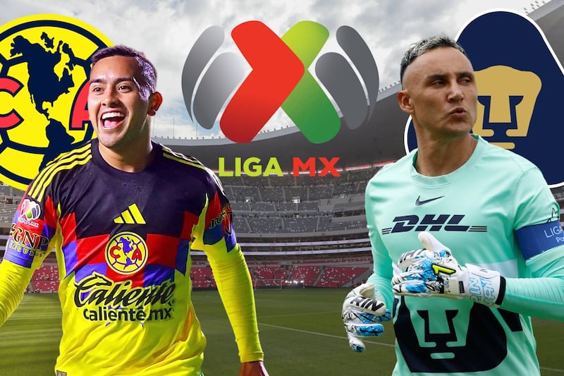 ¡Fiesta de goles y ‘penales para el América’! Pumas y ‘Águilas’ empatan en cuartos de final de Liga MX