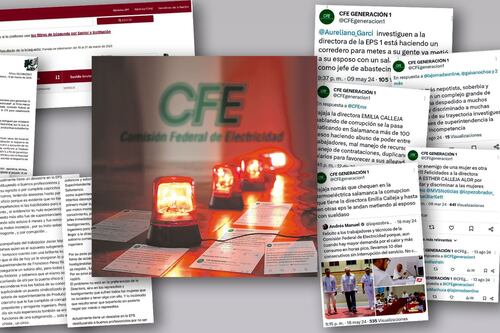 Alerta roja en la CFE