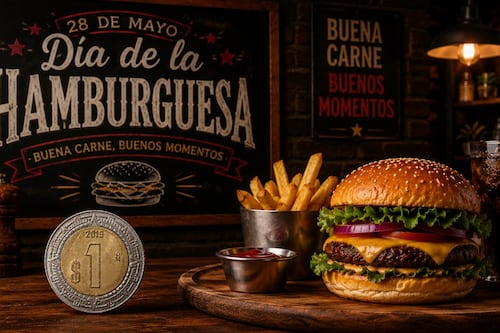 A un peso, con descuentos y más: ¿Dónde conseguir promociones por el Día de la Hamburguesa?