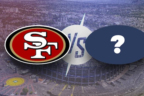 ¿Cuáles son los posibles rivales de San Francisco 49ers en el Estadio Azteca-Banorte?