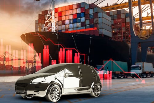 Exportación de autos de México cae 9.2 por ciento en junio: Producción también va a la baja