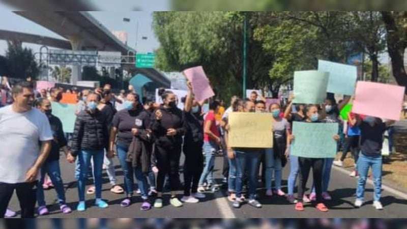 Bloqueo en Periférico Norte: Protestar por asesinado de Luis Gutiérrez, exfuncionario en Edomex