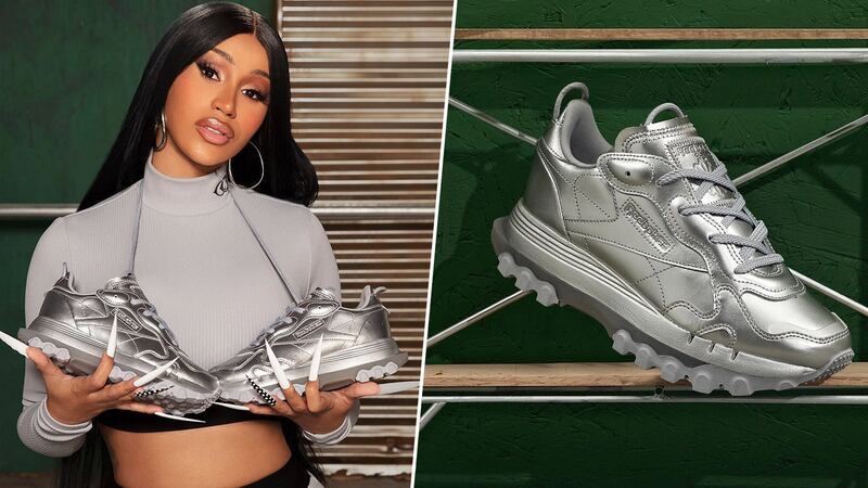 Reebok x Cardi B: la colección de sneakers y ropa inspirada en Nueva York