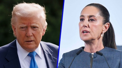 El presidente de EU, Donald Trump aseguró que Sheinbaum le tiene miedo a los cárteles de las drogas, luego de que ésta rechazó al Ejército de EU para combatirlo.